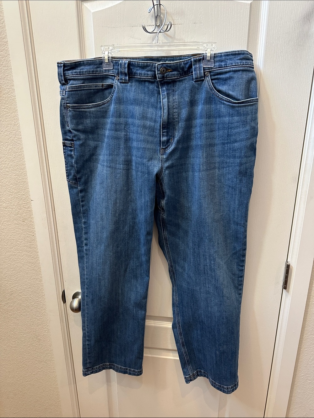 Duluth Trading Co Men's Relaxed Indigo Blue Jeans 40x30